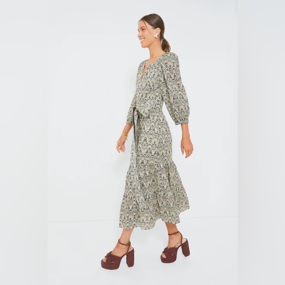 Tuckernuck Sicilian Stained Glass Lyles Midi Dress — image 3 of 8